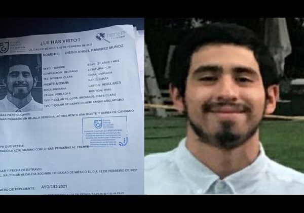 Localizan sin vida a estudiante de la UNAM reportado como desaparecido