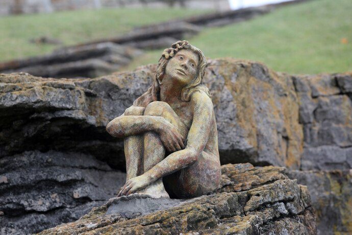 Esta es la misteriosa estatua que apareció en Mar de plata, Argentina #IMÁGENES