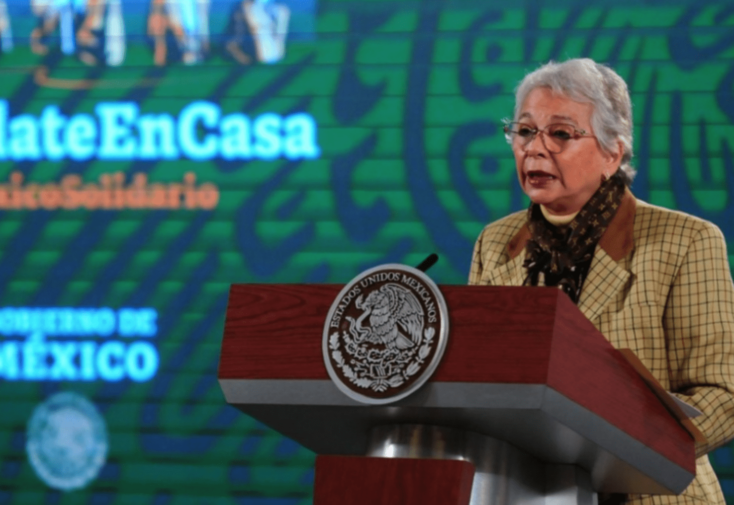 "Todos debemos tener un proceso justo" dice Sánchez Cordero tras detención de "gober precioso"