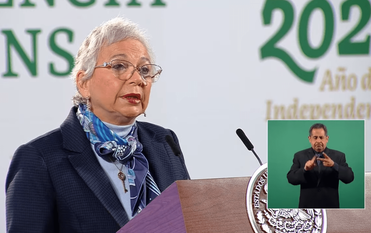 Olga Sánchez Cordero descarta ir por la presidencia