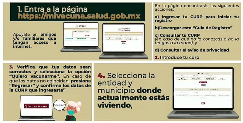 Persisten errores en página "MiVacuna" para registrarse a vacunación, estos son los principales