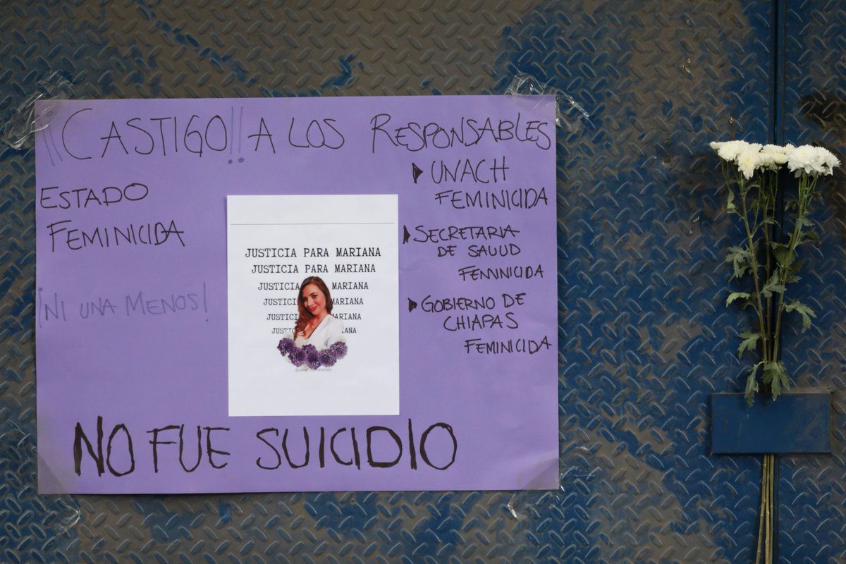 Médico acusado de violar a la doctora Mariana en Chiapas, se entrega
