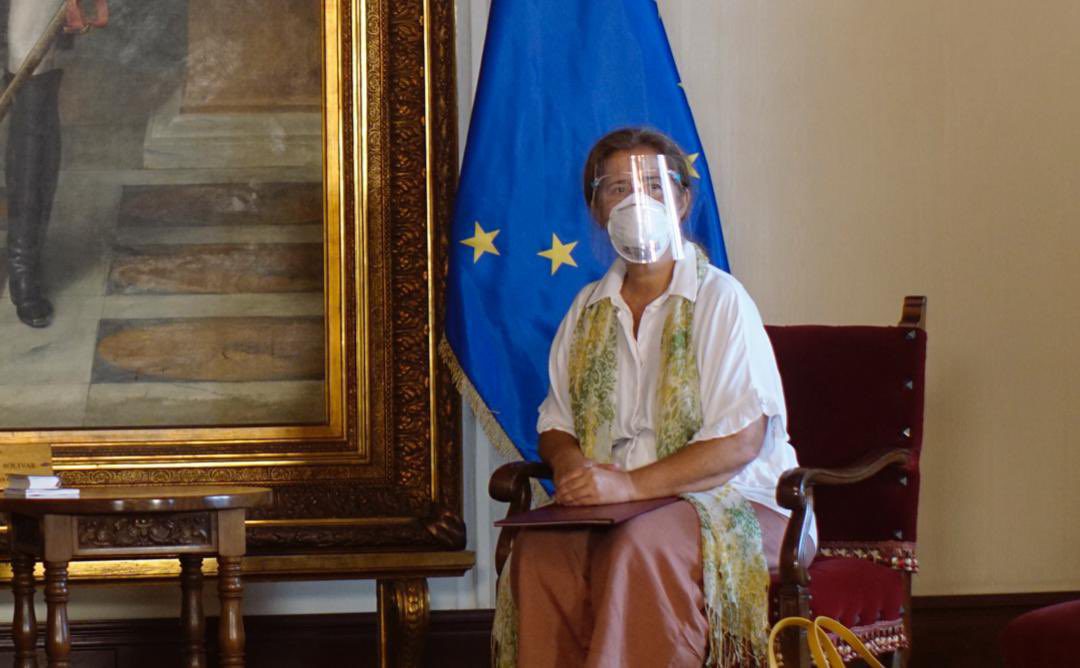 Venezuela da a embajadora de UE, 72 horas para irse del país