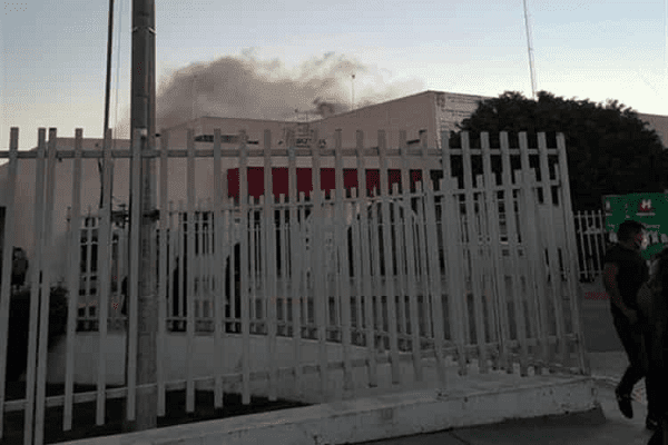 Incendio en Hospital Regional Ixmiquilpan #VIDEO