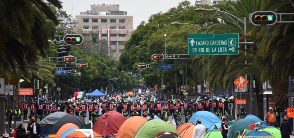 Hoy se registrarán cuatro manifestaciones y una caravana en la CDMX