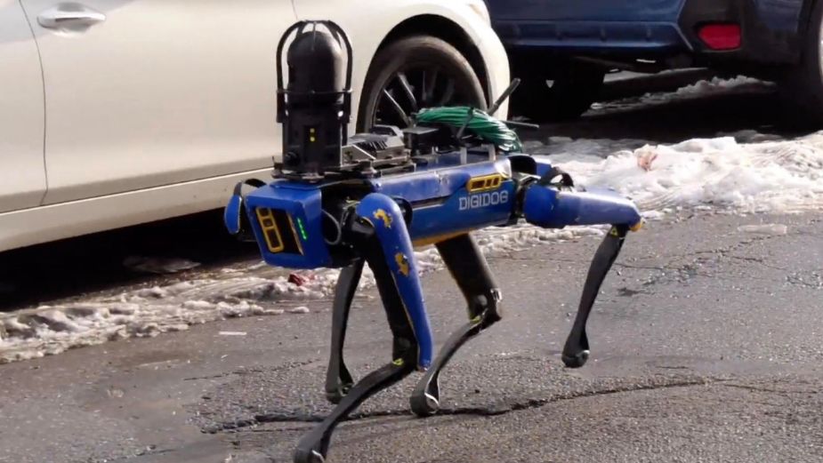 Perro robot es el nuevo policía en las calles más peligrosas de Nueva York