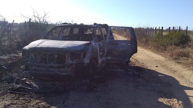 Identifican a menor de edad entre los cuerpos calcinados en Camargo, Tamaulipas