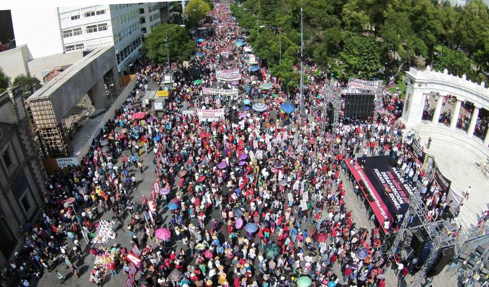 Siete manifestaciones se realizarán en CDMX este 26 de febrero