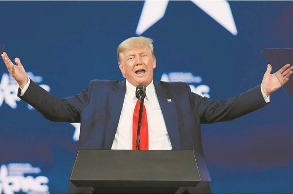 Trump insinúa volver a postularse a la Presidencia