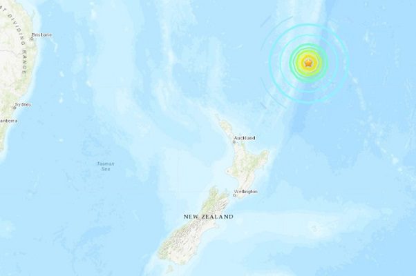 Tercer sismo azota cercanías de Nueva Zelanda; último, de 8.1 grados
