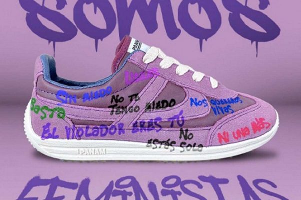 Tunden en redes a Panam por línea de tenis "feminista"