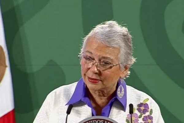 Sánchez Cordero asegura que México tiene una "deuda histórica con las mujeres"