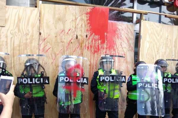 Hay cuatro hombres detenidos tras las protestas por el 8M en CDMX