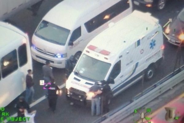 Encuentran ambulancia donde se fugó exedil acusado de secuestro