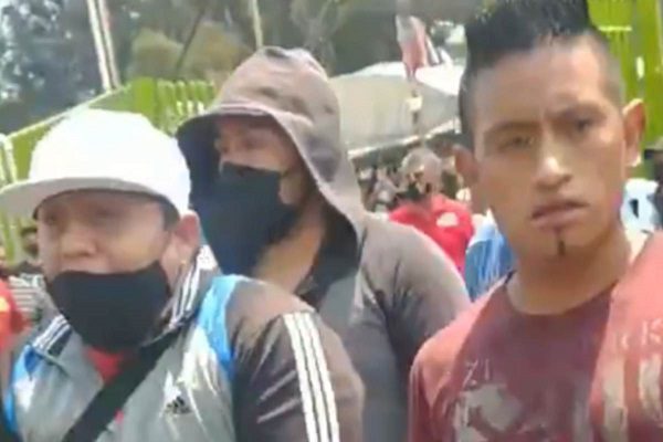 Ciclistas fueron agredidos por civiles mientras se manifestaban en Xochimilco #VIDEO
