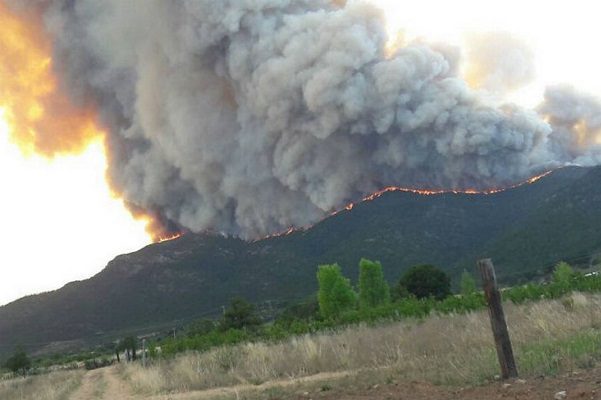 Incendio en Arteaga fue usado por "adversarios" con fines políticos: AMLO