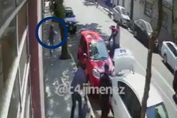 Joven se libra de ser acribillado en la Cuauhtémoc #VIDEO