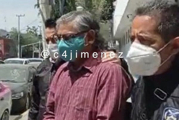 Detienen al sujeto que fue grabado golpeando a su madre en Tlalpan