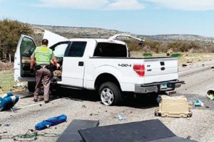 Los ocho migrantes que fallecieron en choque en Texas eran mexicanos