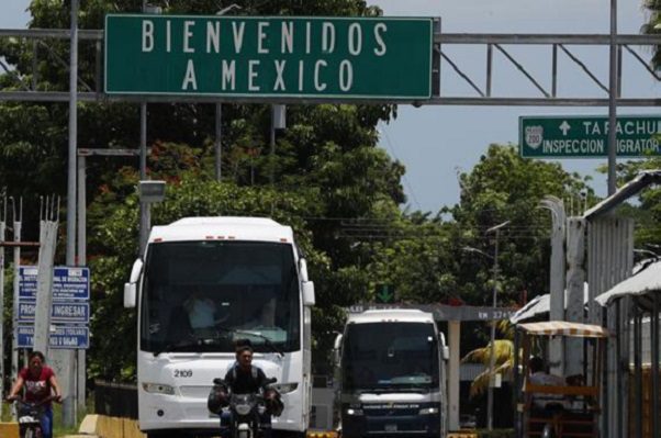 Por Covid-19, México cierra frontera sur a partir del 19 de marzo