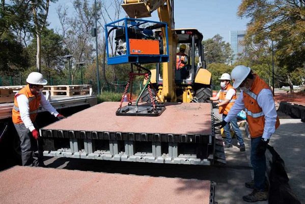 Inauguran en Chapultepec ciclovía inteligente de residuos plásticos