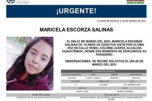 Encuentran cuerpo de niña otomí desaparecida en la alcaldía Cuauhtémoc
