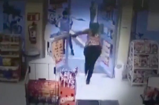 Revelan #VIDEO de momentos previos al arresto de Victoria Salazar