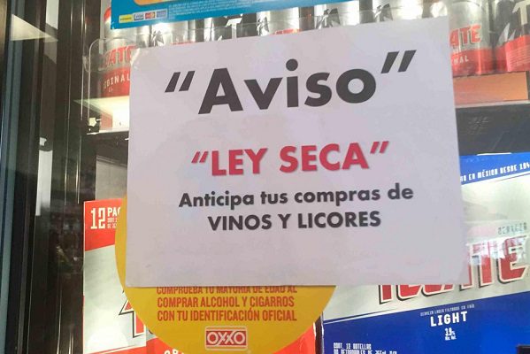 Por Semana Santa, tres alcaldías establecen Ley Seca
