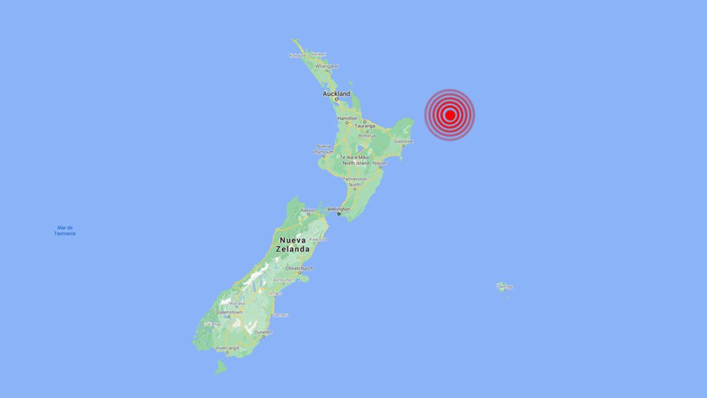Se registra sismo de 7.3 en Nueva Zelanda, genera alerta de tsunami