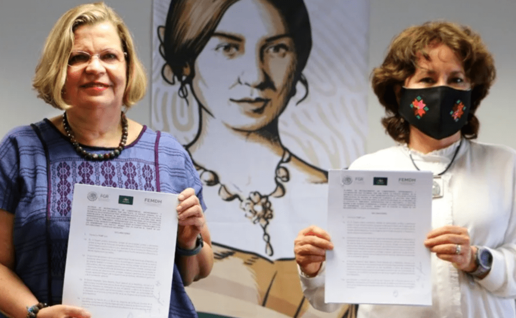 FGR e Inmujeres firman acuerdo para promover acceso a la justicia para mujeres