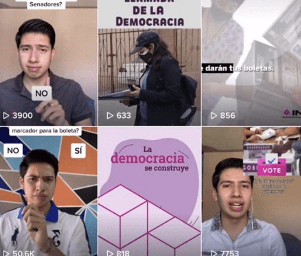 Con recomendaciones para elecciones INE abrió Tik Tok #VIDEO