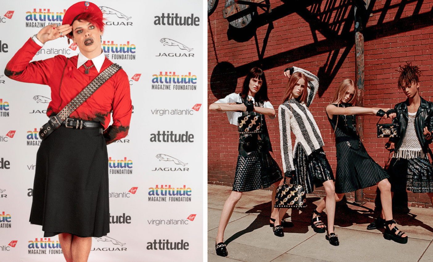 Faldas masculinas surgen como "tendencia de moda pandémica"