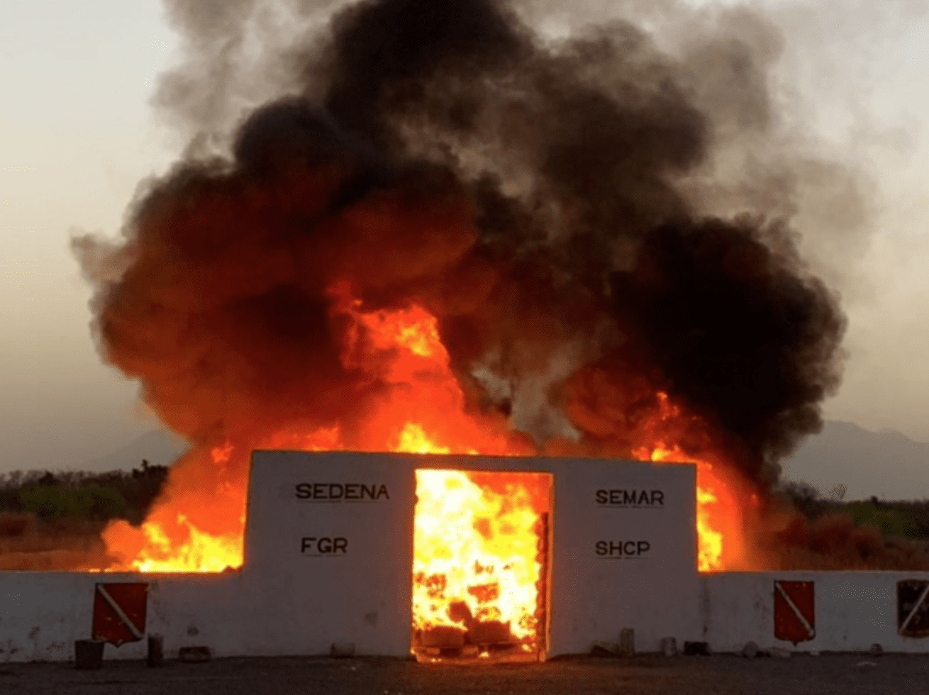 FGR y Sedena destruyen más de 4 toneladas de narcóticos en Nuevo León