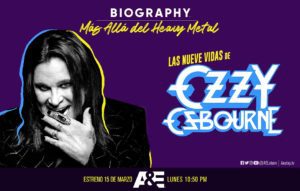 “Las nueve vidas de Ozzy Osbourne”, llega en documental por A&E