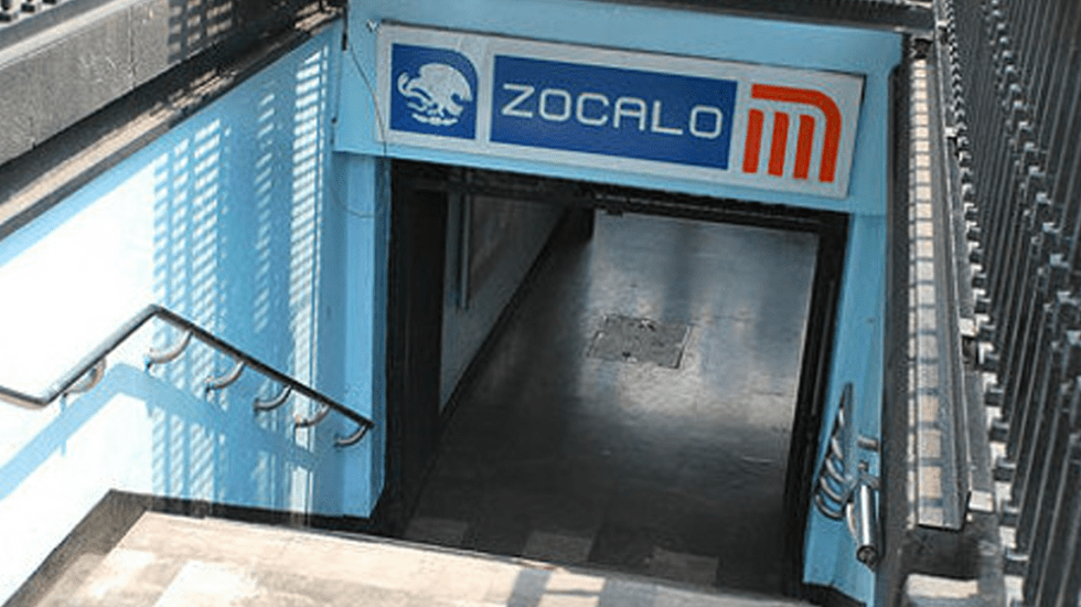 Estación "Zócalo" del Metro, permanecerá cerrada hasta nuevo aviso