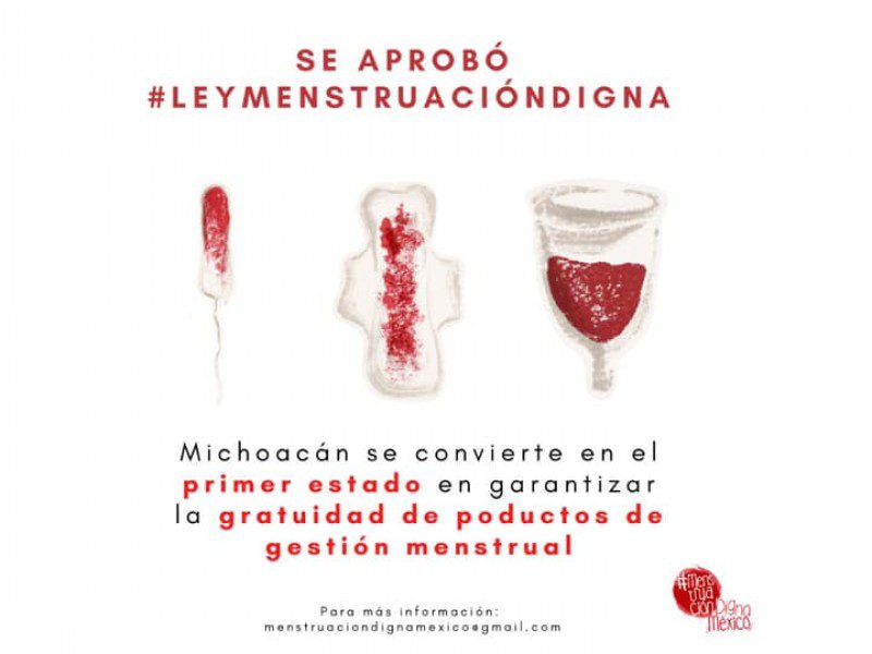 Ley de Menstruación Digna en Michoacán, ¿en qué consiste?