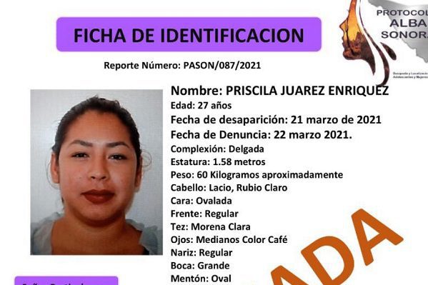 Exigen justicia por Priscila, desapareció en Hermosillo tras cita de Tinder