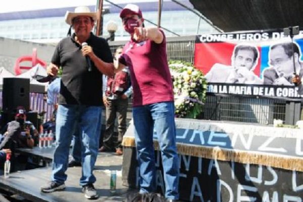 Mario Delgado niega que Salgado Macedonio amenazara a consejeros del INE