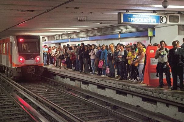 A pesar de la pandemia, estaciones del Metro registran 100% de afluencia