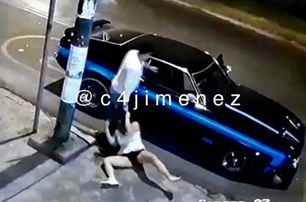 Buscan a sujeto que golpeó a mujer en Coapa y la arrastró a su vehículo #VIDEO