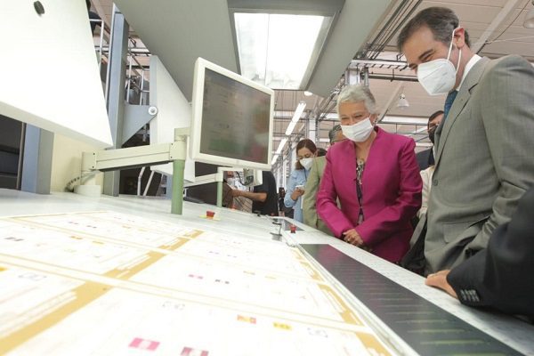 Inicia producción de boletas para las elecciones de junio