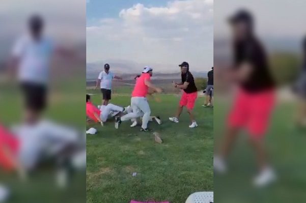 Juego de golf termina en pelea de "mirreyes", en Querétaro #VIDEO