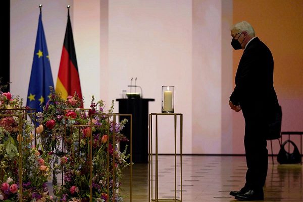 Alemania recuerda a las víctimas de la pandemia con un homenaje nacional