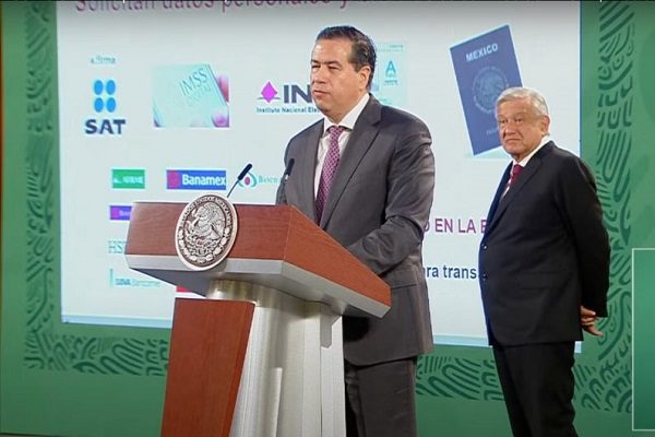 Gobierno federal defiende padrón de datos biométricos