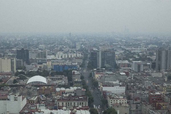 Continúan altas concentraciones de ozono en el Valle de México