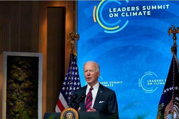 Biden anuncia que EU buscará la neutralidad de carbono para 2050