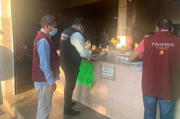 La Profeco acude a 193 tortillerías por aumento injustificado de precios
