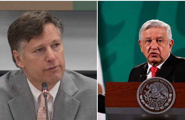 "No nos van a venir a dictar del extranjero", responde AMLO a Landau