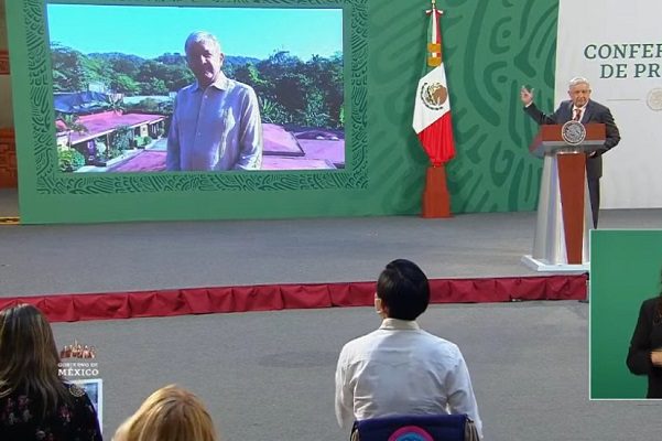 "¡Quítalo, quítalo!", dice AMLO sobre #VIDEO que viola la veda electoral