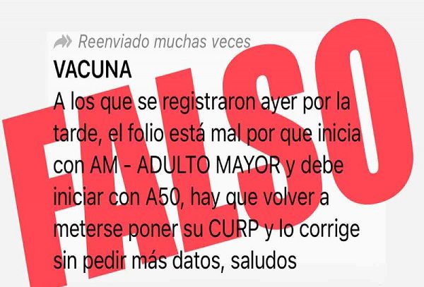 Falso que haya que registrar de nuevo a adultos de 50 a 59 años: Ssa